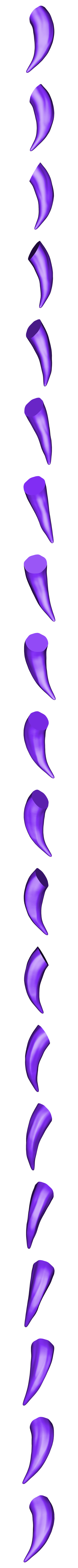 FangR02.stl Hannya Mask -Satan Mask - Demon Mask for cosplay