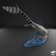 Mosasaurus-8.png Mosasaurus hoffmanni 3D print model