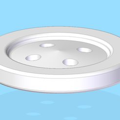 Bouton à coudre.PNG Free STL file Sewing button・Design to download and 3D print