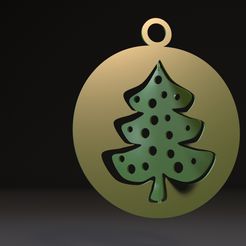 10005.jpg Archivo 3D Juguete para el árbol de Navidad・Plan de impresora 3D para descargar