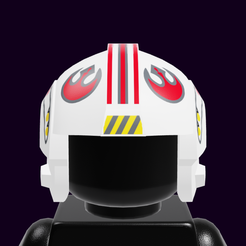 1.png Minifigure, Headgear Helmet SW Rebel Pilot