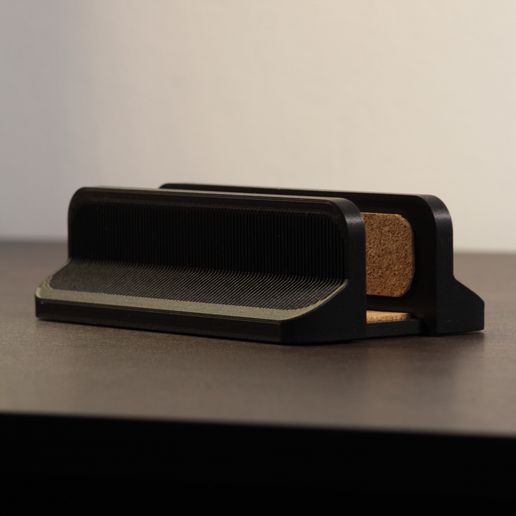 3d_printed_laptop_stand.jpg Adjustable vertical laptop stand | Laptop dock | 3D digital file