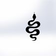 yılan-dilli.jpg Archivo STL gratis 2D DECORACIÓN DE PARED(SERPIENTE)・Modelo imprimible en 3D para descargar