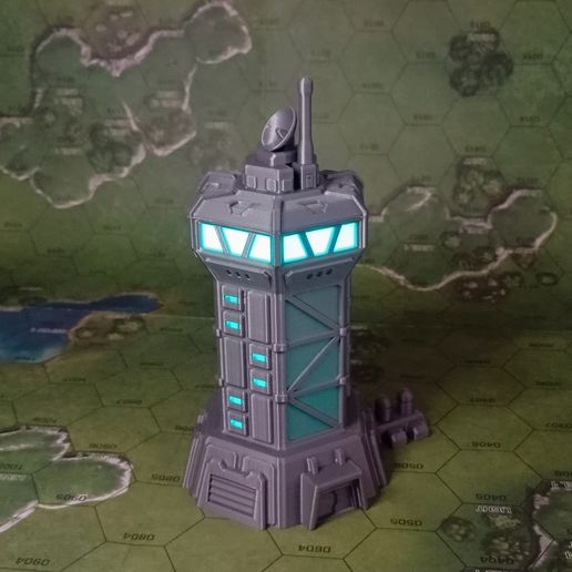 🎛️ Control Tower・Free STL File for 3D printing・Cults