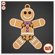 PrintInPlace_Articulated_Gingerbread-Man_V02.jpg Gingerbread Man Multi Color Print In Place Articulated (Keychain)