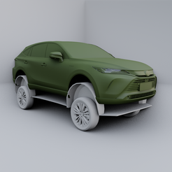 1.png Archivo STL Toyota Harrier 2022・Plan de impresión en 3D para descargar