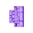 Pyramid_Large_High_Central_Block_Entrance_Connector-A02.stl Saurian Wall of Levels High (Large) - Wall Stepped