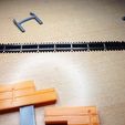 Snapshot-66.jpg N Scale Straight Track Jig and Crosstie Cutter and Gapping Tools. Hand Made Model Train Tracks by Socrates