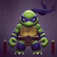 23130766_1578049705575594_7596816329260340618_n.jpg Free STL file Chibi Mutant Ninja Turtles LEO!・3D printer design to download