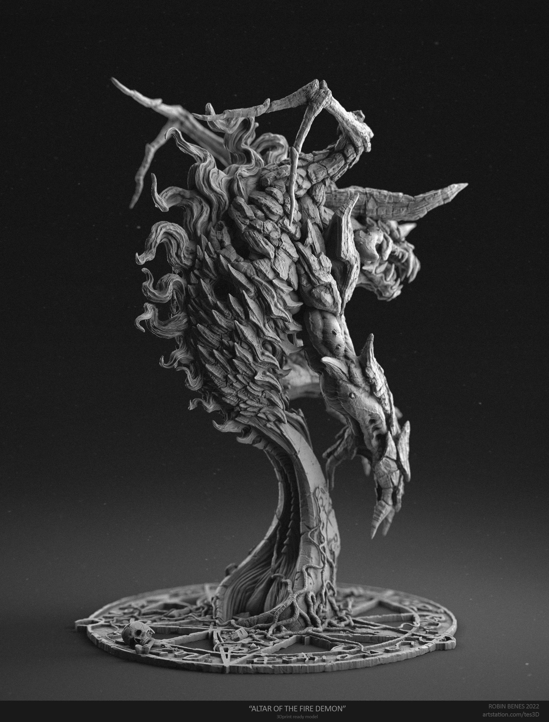 fire_demon_7.jpg STL file altar of the fire demon・3D print object to download, tes3D