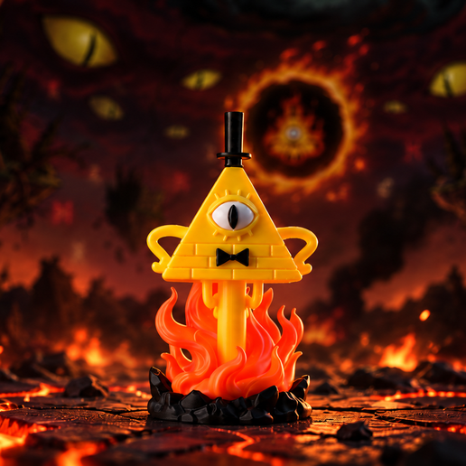 Bill Cipher Gravity Falls – Mystery Figurine