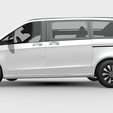 5.png Mercedes-Benz EQV 2024 Van - Luxury Electric 3D Model