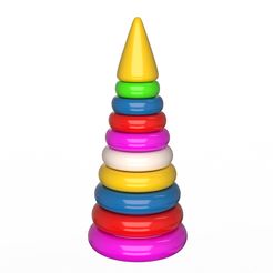1-Stacking-Toy-1.jpg 3D file Stacking Toy・3D printer design to download