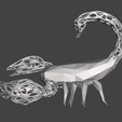 Screenshot_16.png Scorpion Ready to Sting - Voronoi Style and LowPoly Mixture Model