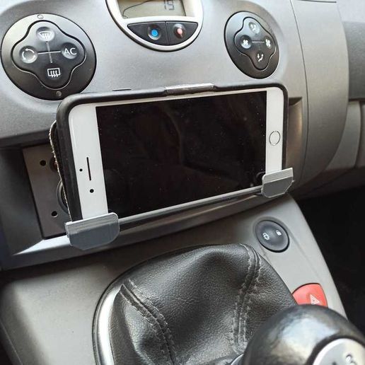 Mobile phone holder Renault Scenic2