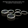 Nuevo-proyecto-2022-02-18T141316.334.png 1969 Mopar Kelsey Hayes Recall wheels / Rim - For model kit / custom diecast car