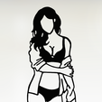 21.png Naked Women, Wall Decor, Line Art, 2D art, wall art