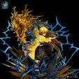 02.jpeg Zenitsu x Flaming Thunder God DEMON SLAYER STL - Ready for 3D Printing