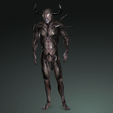 0_00011.png - MONSTER - MONSTER - DOWNLOAD MONSTER EVIL 3d model - animated for - MAYA - BLENDER 3 - 3DS MAX - UNITY - UNREAL - CINEMA 4D -  3D printing MONSTER MONSTER