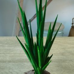 IMG_20230315_172908.jpg Free 3MF file Rock decoration with grass・3D print object to download