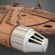 2.jpg Fichier STL gratuit Millenium Falcon, cockpit.・Design à télécharger et à imprimer en 3D