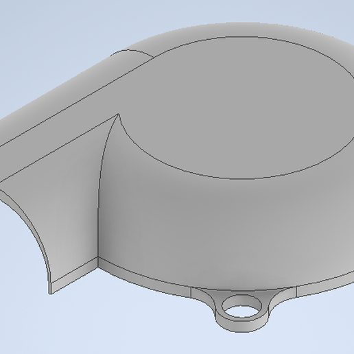 STL file ender 3 PSU fan shroud・3D printer model to download・Cults