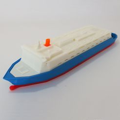 Boat_1.jpg STL file RS2: Ferry・3D printable model to download