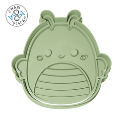sunny-DRAGON_C.png STL file Dragon - Squishmallows - Cookie Cutter - Fondant - Polymer Clay・3D printer model to download