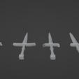 Adaga-4.png Low Poly Dagger Pack: Minimalist Style for your Game Free
