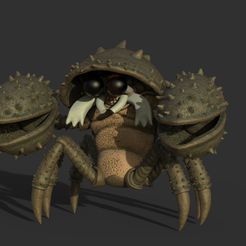Cangrejo-Metal-Slug.1068.jpg Archivo STL Metal Slug - CANGREJO - CRAB・Objeto para impresora 3D para descargar