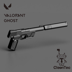 Ghost2.png STL file Valorant - Ghost・3D printable model to download