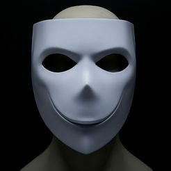 3D-model Bloody Painter mask  | Creepypasta | Creepy Mask