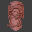 shenron-shield-matt.png Relic shield with Shenron Dragon