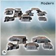 2.jpg Set of five modern bunkers with anti-aircraft fortifications (33) - Modern WW2 WW1 World War Diaroma Wargaming RPG Mini Hobby