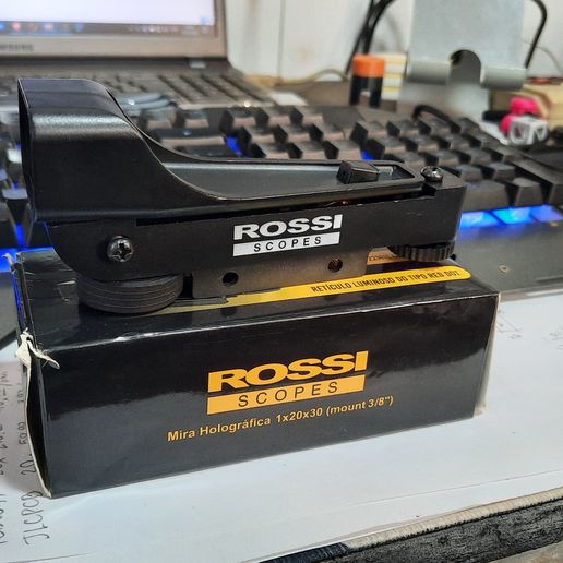 Red Dot ROSSI Holographic 1x20x30 mm - Rail Adapter 21mm + Lens Honey Cover