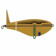 Demo.jpg Free STL file Whopper Plopper 2 fishing lure (one piece)・Template to download and 3D print