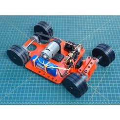 RC_Drift_Car.jpg Archivo STL gratis Coche de Drift RC・Modelo imprimible en 3D para descargar