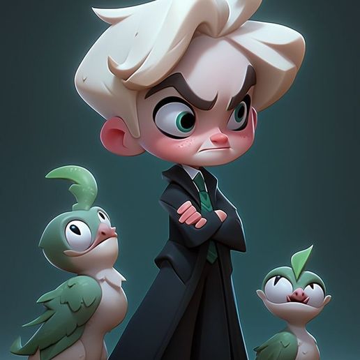👾 Draco Malfoy Harry Potter・ STL File for 3D printing・Cults
