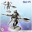 2.jpg Four-armed alien cyclops with heavy spear (17) - SF SciFi wars future apocalypse post-apo wargaming wargame