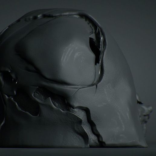 darth-vader-melted-mask_2.jpg Download free OBJ file Darth Vader Melted Mask • Object to 3D print, diegoripp