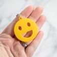 smiley-keychain2.jpg Porta-chaves com cara sorridente