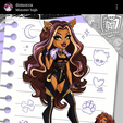 Screenshot_20230909-212624~2.png Monster High Clawdeen Domocca Shoes