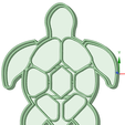 Tortuga.png Turtle cookie cutter