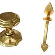 3.jpg Doorhandle 3D Model Set