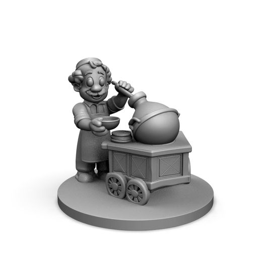 The bean seller in Ramadan