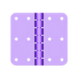 Hinge_x2.stl MINI Fully 3D Printable Table Tennis and Paddles