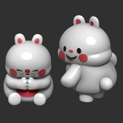 CuteCat_01.jpg Fichier STL gratuit CuteCat・Plan pour imprimante 3D à télécharger