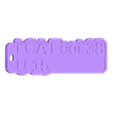 kc_20180910-61-jf13xx.stl My Customized Multiline Tag or Keychain Green Gray
