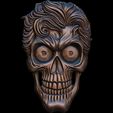 Comic-Skull-Head-Relief-10.jpg A Collection of 4 Comic Skull Head Relief No4 STL file for 3d printing or CNC