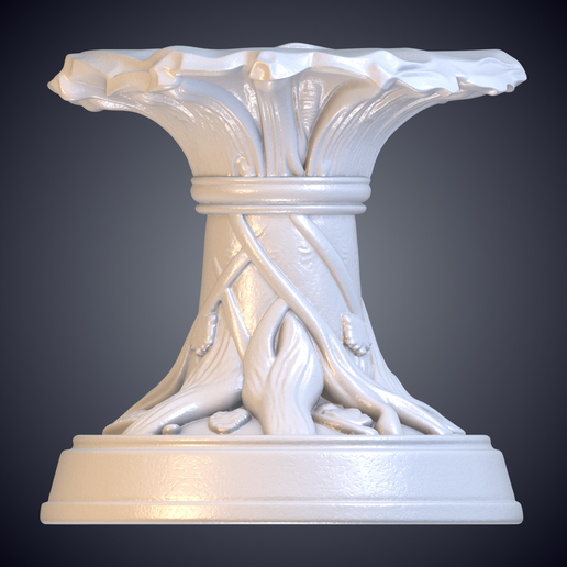Classic Greek Pillar Base Pedestal Stand Decor GPM-303